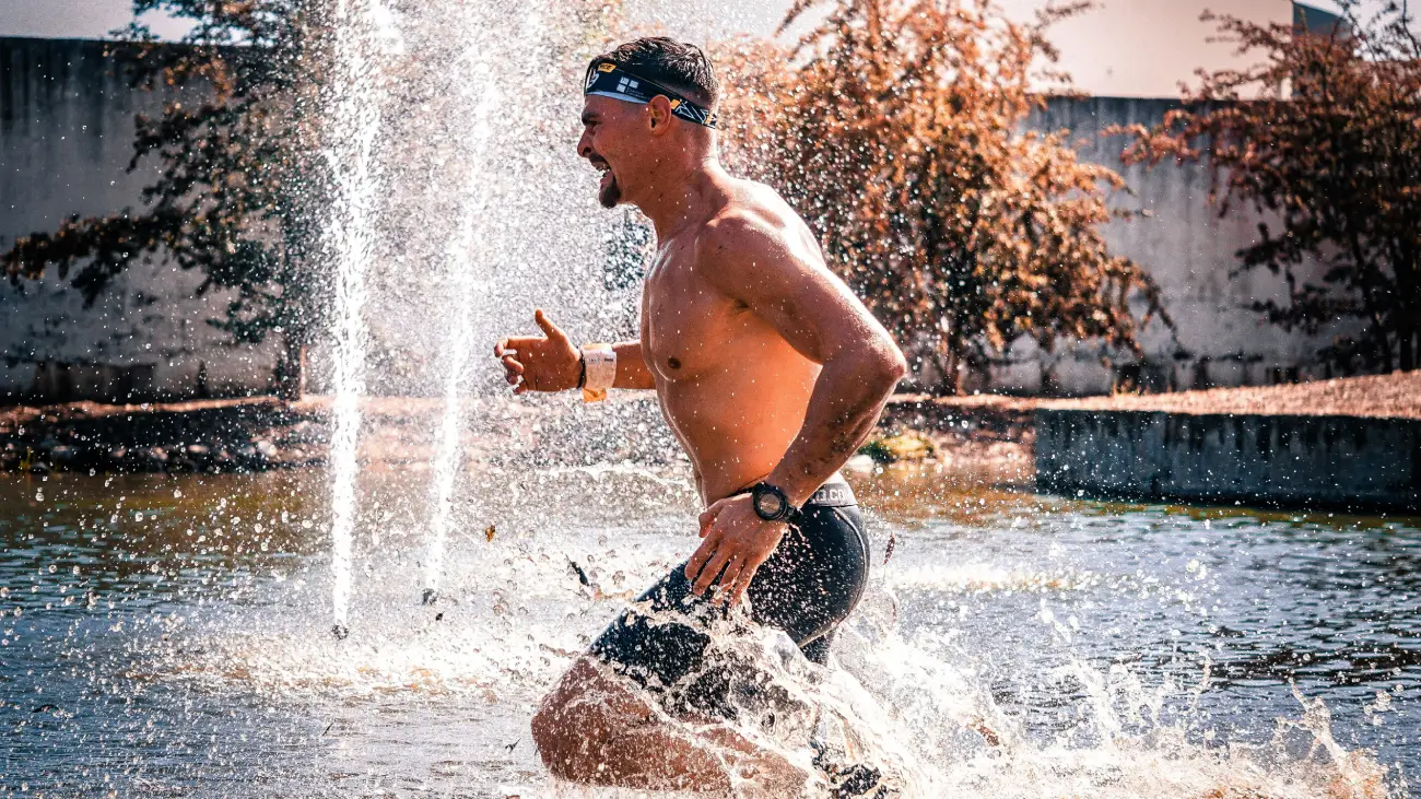 Man Running on Water